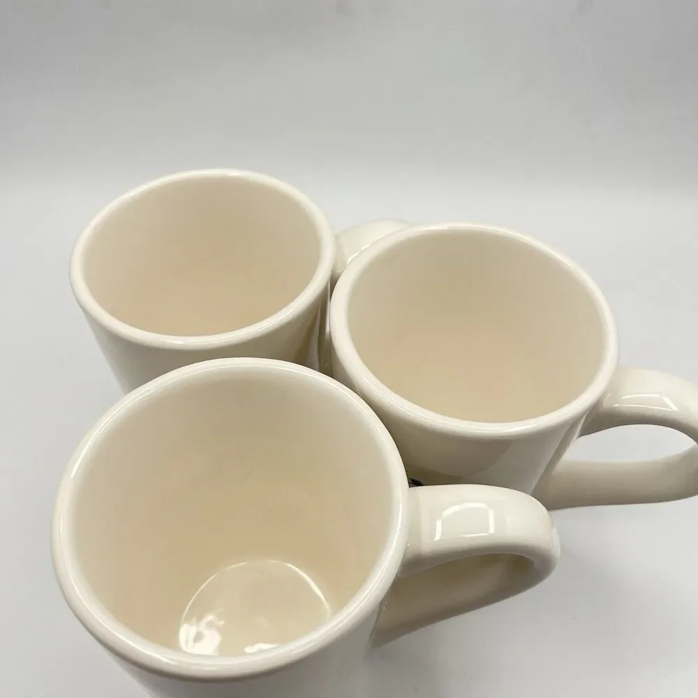 Coffee Mugs Christmas Winter Williams Sonoma Snowman Hot Cocoa Mugs Set of 3